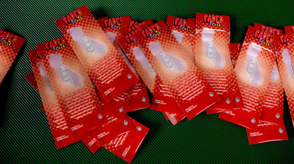 Custom printed mylar pouches produced by Zip It Packaging
