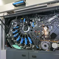 Digital press printing flexible packaging