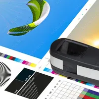 Raised UV effect on a printed packaging sample
